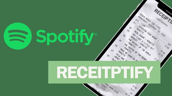 Recibo de Spotify